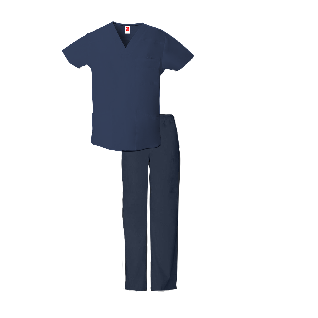 Cappuccio Chirurgo Personalizzato — Balene Blu E Rosa Marino, 100% Cotone, Regolabile, Donna